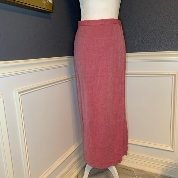 Eileen Fisher Dresses & Skirts - Eileen Fisher linen wrap skirt